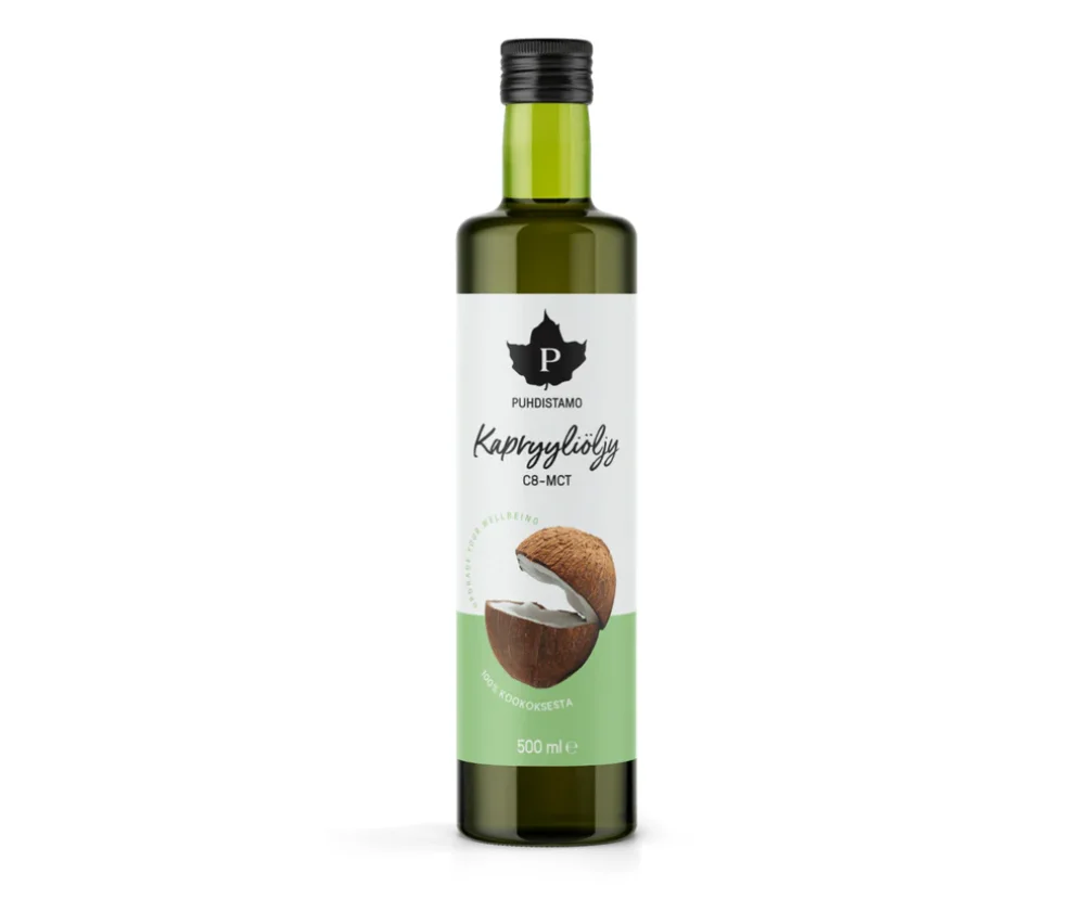 Puhdistamo Kapryyliöljy, 500 ml