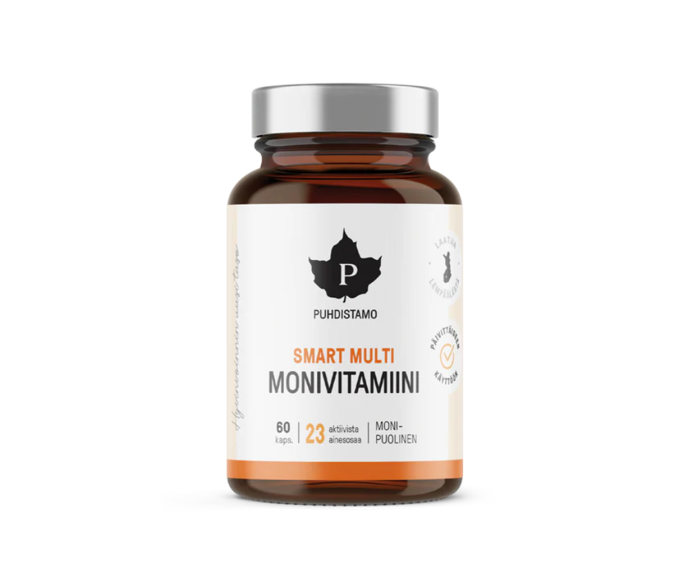 Puhdistamo Smart Multi Monivitamiini, 60 kaps.