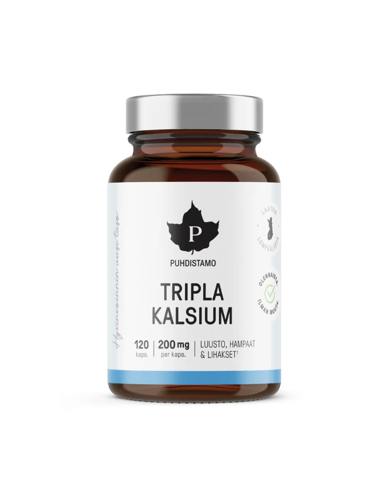 Puhdistamo Tripla Kalsium 120 kaps.