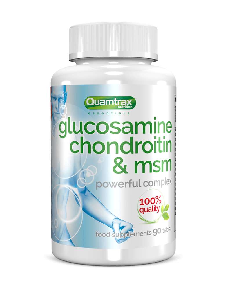 Quamtrax Glucosamine Chondroitin & MSM, 90 tabl.