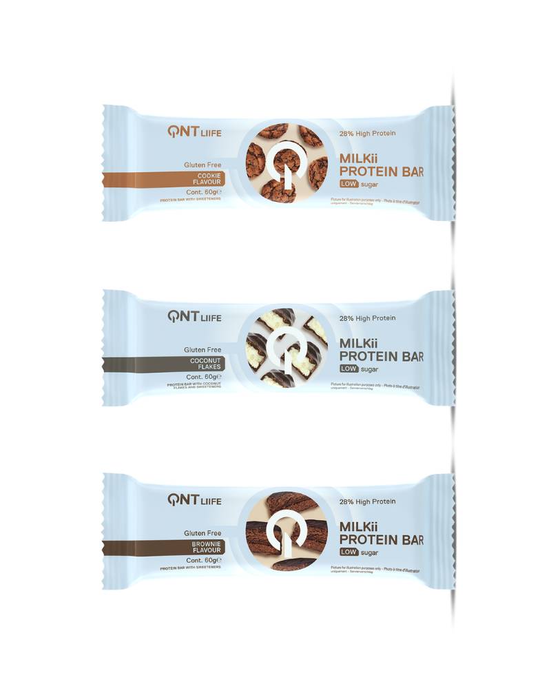 Quamtrax Milkii Protein Bar proteiinipatukka, 60 g