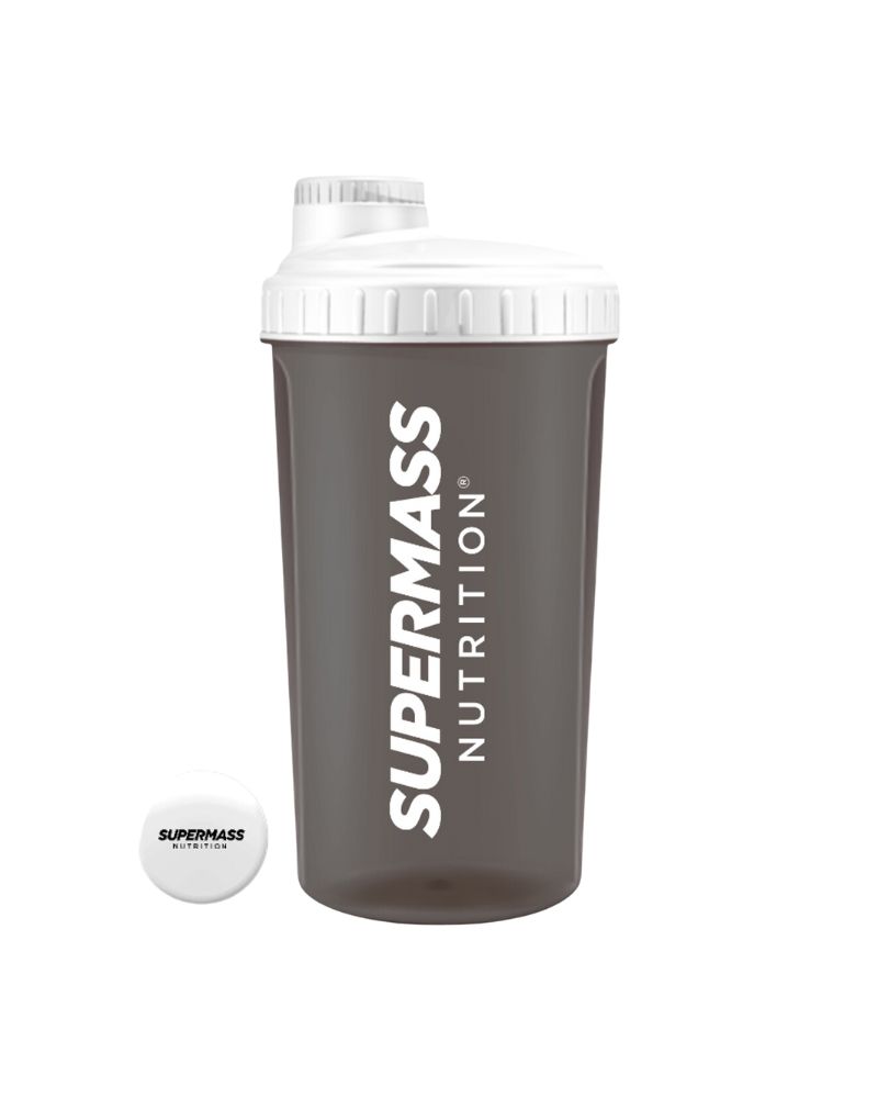 Supermass Nutrition Shaker, Gunsmoke Black 750 ml