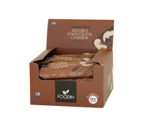 12 kpl Foodin Clean & Real Protein Bar, 55&nbsp;g, Double Chocolate Cashew