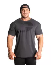 GASP Cadet Tee, Dark Grey Melange