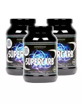 Big Buy: 3 kpl Supermass Nutrition SUPERCARB (3&nbsp;kg)