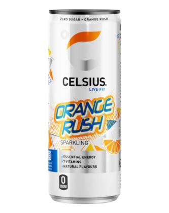 Celsius, 355 ml, Orange Rush