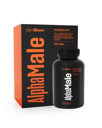 GymBeam AlphaMale TestoBooster, 120 kaps.