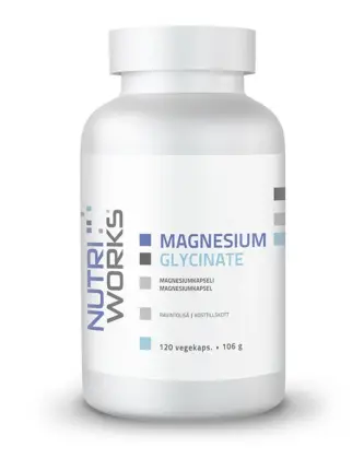 Nutri Works Magnesium Glycinate, 120 kaps.