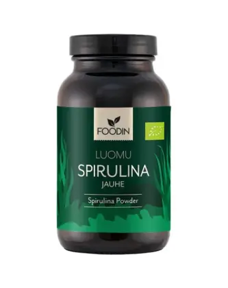 Foodin Spirulinajauhe, 120&nbsp;g