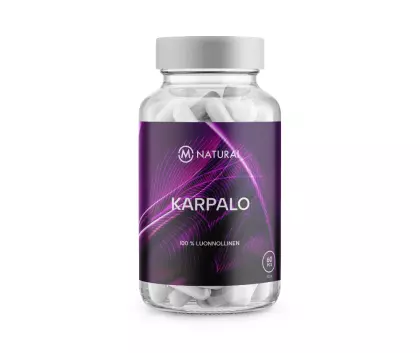M-Natural Karpalo, 60 kaps.