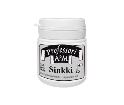 Professorin Sinkki, 250 tabl.