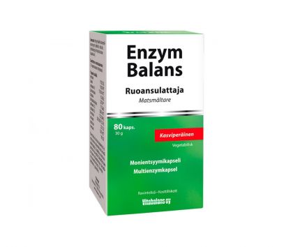 Enzymbalans, 80 kaps. (05/2025)