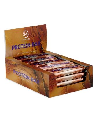 12 kpl M-Nutrition Protein Bar proteiinipatukka, 55&nbsp;g, Salty Caramel