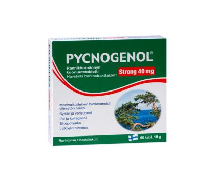 Pycnogenol Strong, 40 mg, 60 tabl.