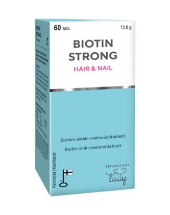 Biotin Strong Hair & Nail, 60 tabl.