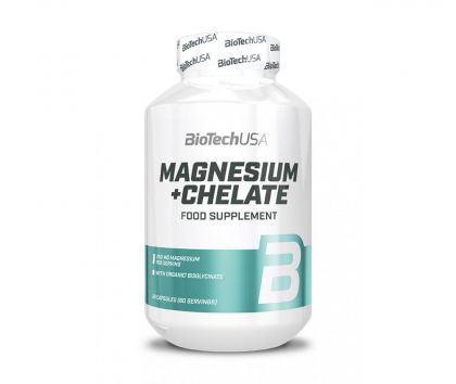 BioTechUSA Magnesium+Chelate, 60 kaps.