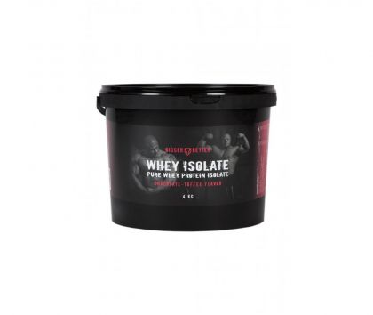 BIGGER=BETTER Whey Isolate, 4 kg (Tarjouserä)