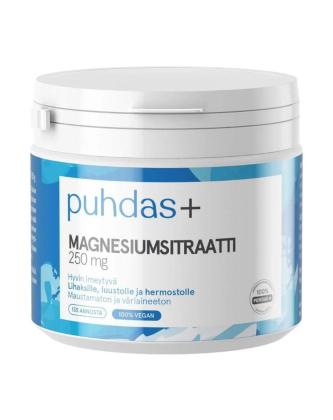 Puhdas+ Magnesiumsitraatti, 200 g