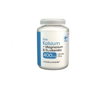 Vire Kalsium + Magnesium & D3, 120 tabl.