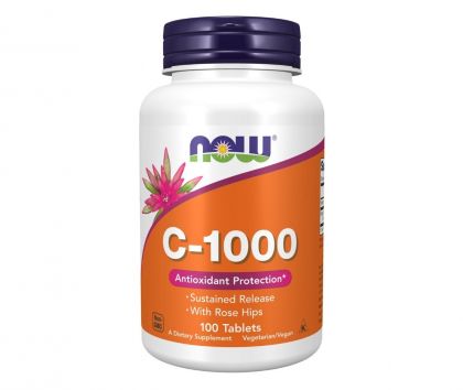 NOW Foods C-1000, 100 tabl.