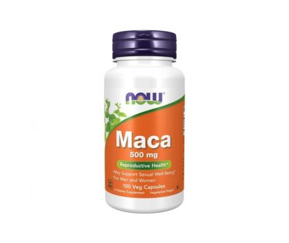 NOW Foods Maca 500 mg, 100 kaps.