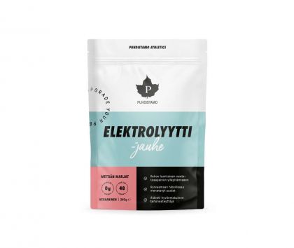 Puhdistamo Elektrolyyttijauhe, 240 g, Metsän Marjat