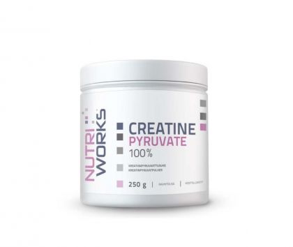 Nutri Works Creatine Pyruvate 100 %, 250 g