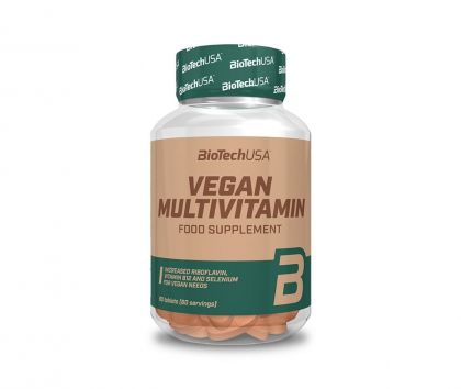 BioTechUSA Vegan Multivitamin, 60 tabl.