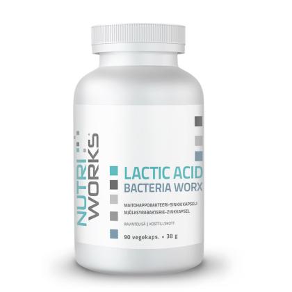 Nutri Works Lactic Acid Bacteria Worx, 90 kaps.