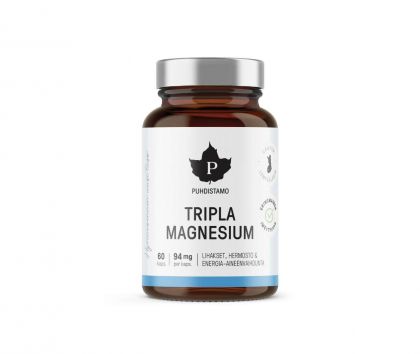 Puhdistamo Tripla Magnesium 60 kaps.