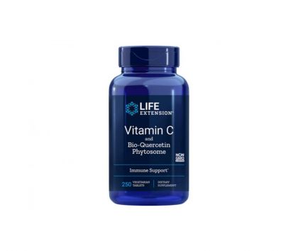 LifeExtension Vitamin C + Bio-Quercetin, 60 tabl.