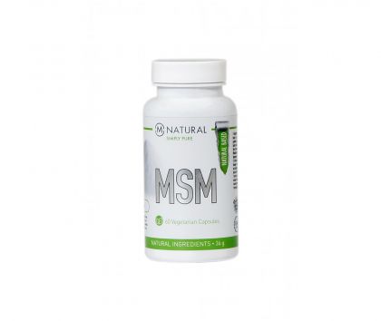 M-Natural MSM 750 mg 60 kaps.