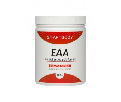 SMARTBODY EAA 500 g, Punainen Omena (Stevia)