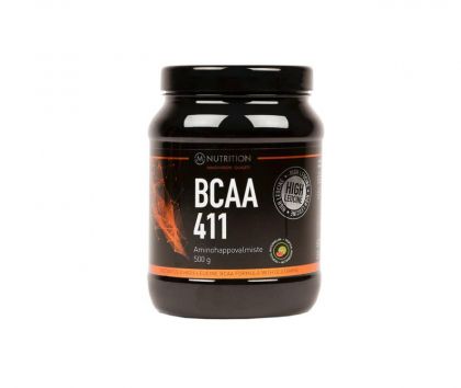 M-Nutrition BCAA 411 500&nbsp;g Trooppinen vesimeloni