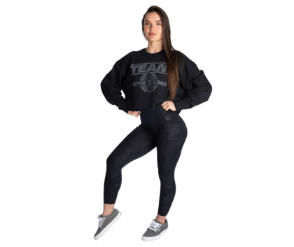 Better Bodies High Waist Leggings, Black Camo V2