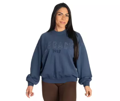 Better Bodies Legacy Oversized Sweater (Poistotuote), Washed Blue