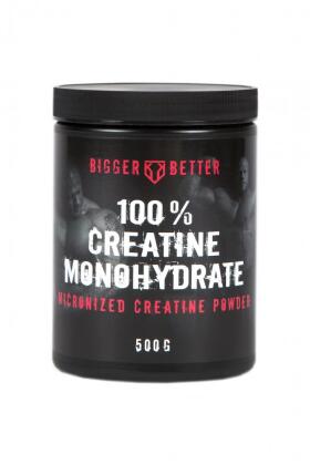 BIGGER=BETTER 100 % Creatine Monohydrate, 500&nbsp;g