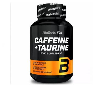 BioTechUSA Caffeine + Taurine, 60 kaps.