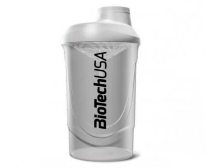 BioTechUSA Wave Shaker, 600 ml, Läpinäkyvä