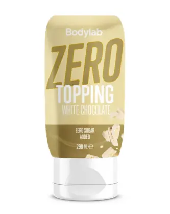 Bodylab Zero Topping 290 ml, White Chocolate