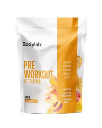 Bodylab Pre-Workout, 200 g, Ice Tea Peach