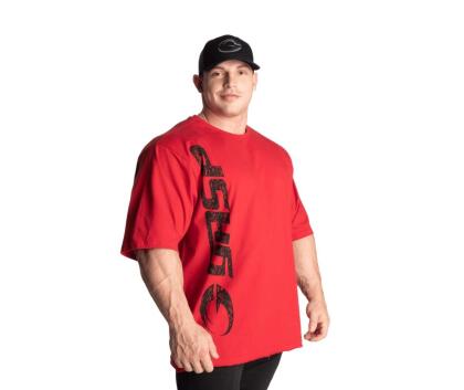 GASP Iron Tee, Chili Red