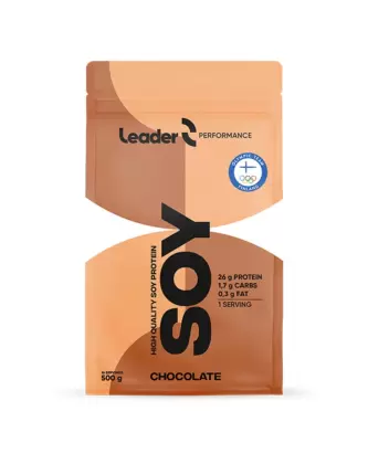 Leader Performance Soy Protein, 500 g, Chocolate