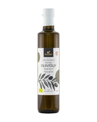 Foodin Extra Virgin Luomu Suodattamaton Neitsytoliiviöljy, 500 ml