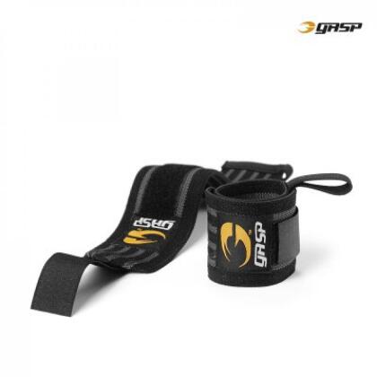 GASP Hardcore Wrist Wrap, Black/Grey