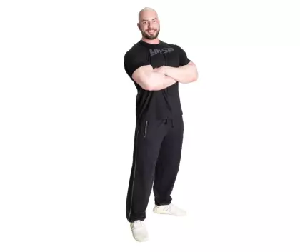 GASP Legacy Gym Tee, Black