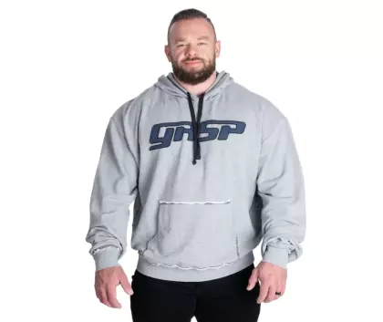 GASP Hood Sweater, Grey/Blue