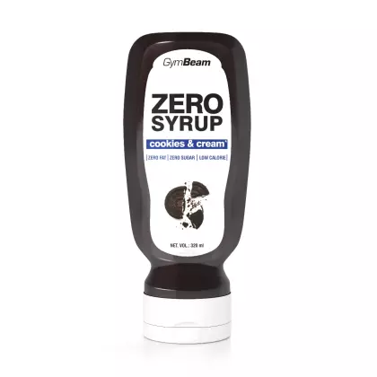 GymBeam Zero Syrup, Cookies & Cream (320ml)