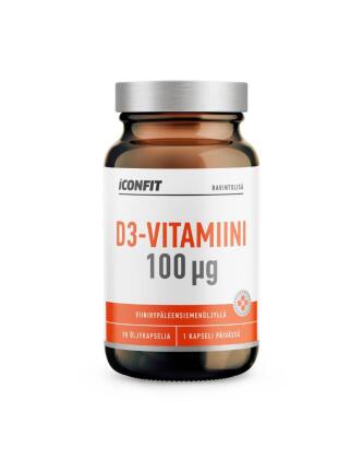 ICONFIT D3-vitamiini, 90 kaps.