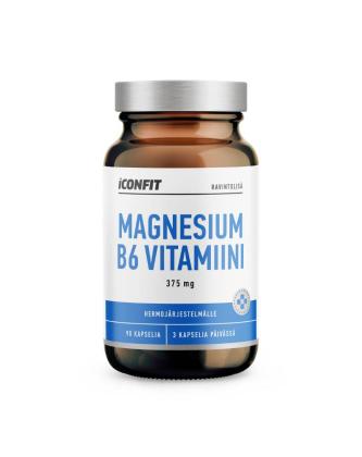 ICONFIT Magnesium B6-vitamiini, 90 kaps.